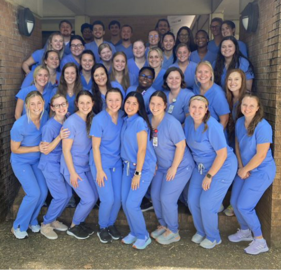 PA Class of 2023 on their last day of Didactic Studies. 